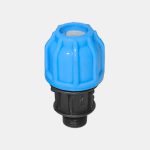 PP Compression Fittings Male Coupling