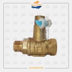 Brass Lockable Isolation Valve M-F-threaded 2