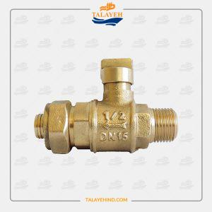 Corporation Valve with Compression Fitting 1/2